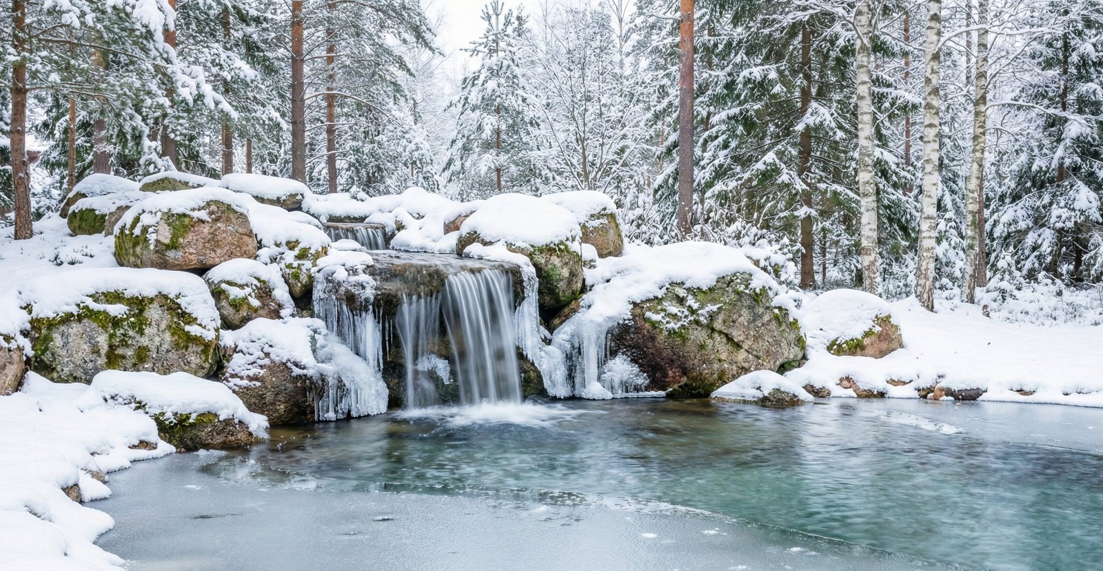 Winter falls